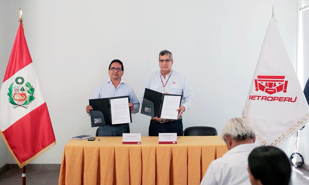 PETROPERÚ y la Cámara de Comercio firman convenio de colaboración
