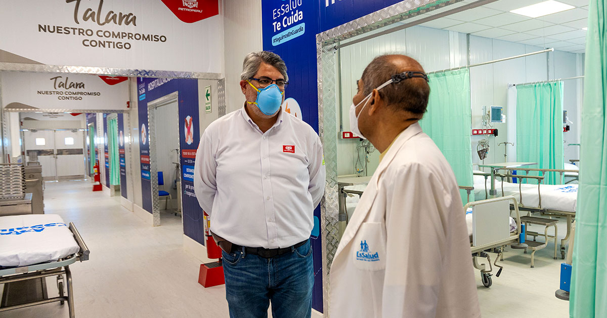 Nuevo Hospital Modular Talara inicia operaciones con atención a pacientes COVID-19