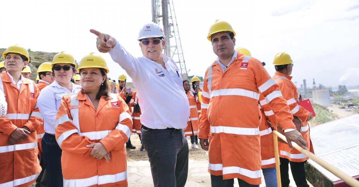 MINEM constata avance de fase final de arranque de nueva Refinería Talara